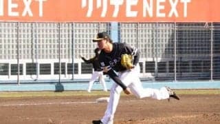 鷹2年目右腕が最速150キロでアピール　18年ドラ2杉山が1回をパーフェクト