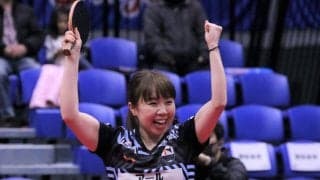 森薗美咲「自分のプレーができた」と会心の勝利　トップが3位フィニッシュ＜卓球・Tリーグ結果＞