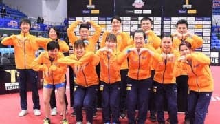 ニッペMがKA神奈川との激戦制す　2ndシーズン最終戦で勝利＜卓球・Tリーグ結果速報＞