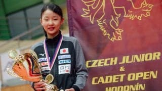 11歳・張本美和、堂々の3冠達成＜卓球・JCチェコオープン＞