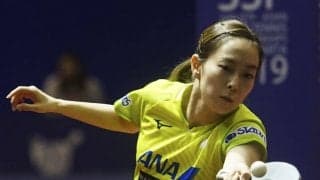 石川佳純、世界選手権チャンピオンに完敗＜アジア卓球選手権・女子単＞