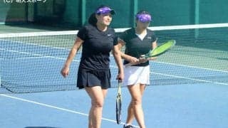 女子ダブルス金山・吉田百組が圧勝！／関東学生新進選手権