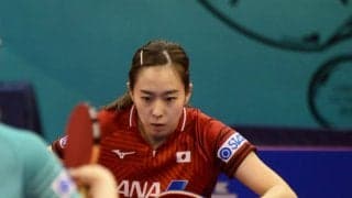 石川佳純のキュートなリアクション　試合中の1シーンをITTFが投稿
