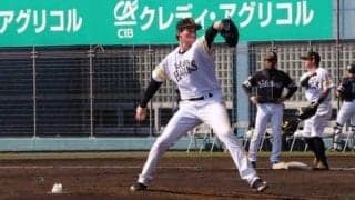 鷹の元米ドラ1スチュワート「興奮していた」　最速153キロで2回無失点“デビュー“