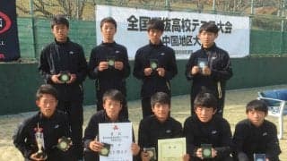 ギャグ線の高さに自信あり！関西高等学校【第42回全国選抜高校テニス大会】