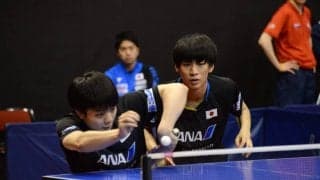 18歳コンビの戸上/宇田、インドペアに惜敗　シングルスに望み託す＜卓球・ハンガリーオープン＞