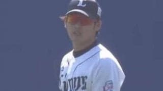 西武ドラ8岸が「さすが元投手」の「レーザー!!」　パTVが公開「強肩をご覧あれ」