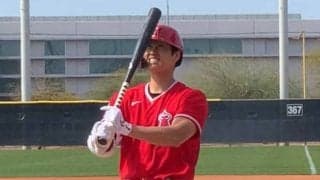 【MLB】エ軍左腕、ライブBPで大谷翔平と“初対戦”大興奮　「とてもワクワクしたよ」