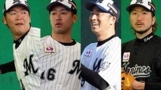 ロッテ開幕投手にFA移籍の美馬が名乗り　どうなる、絶対的エース不在の争い