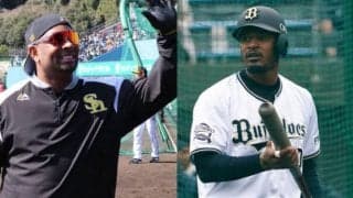 鷹バレ＆オリ・ジョーンズが笑顔の再会　豪華2Sにファン歓喜「最強助っ人コンビ」