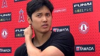 【MLB】大谷翔平、5月投手復帰へ初ブルペン　最速130キロ「80％くらいで」…一問一答
