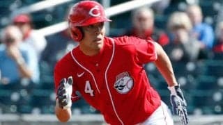 【MLB】秋山翔吾、“メジャー初安打”は158キロ撃ち！　鮮烈デビューに球団も「おめでとう」