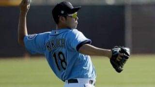 【MLB】菊池雄星、初登板で1回1/3を3失点も…新フォームで最速153キロ、番記者も特筆