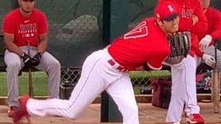 【MLB】大谷翔平、球速は戻る？　「80％」で130キロも…捕手は「まだ55～60％」と証言