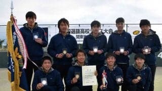 個性を活かしたプレーが魅力！湘南工科大学附属高等学校 男子【第42回全国選抜高校テニス大会】