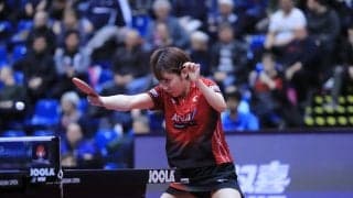 平野美宇、フルゲームで惜敗　36歳ベテランカットマンに屈する＜卓球・ハンガリーオープン＞