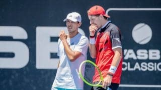 【1/11試合結果】マクラクラン勉ペアが決勝進出。世界19位のシュワルツマンが準決勝敗退