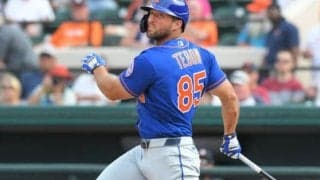 【MLB】元NFLスターがメジャー昇格へ猛アピール！　OP戦初アーチに「本当に良い気分だ」