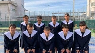 「目指すは全国ベスト4！！」静岡市立高等学校 女子【第42回全国選抜高校テニス大会】