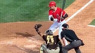 【MLB】大谷翔平、OP戦2戦目も初安打はお預け　2打数2三振1四球