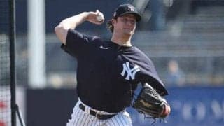 【MLB】354億円男コール、美人妻と“ピンストライプ2S”を披露　ファン称賛「1番かわいい」