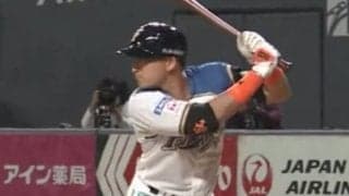 日ハム杉谷、OP戦で“サイレントサヨナラ打”　ファン絶賛「無観客でも楽しませる男」