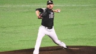 メジャー54勝は伊達じゃない！　鷹ムーア、150キロの圧巻クロスファイヤーに期待大