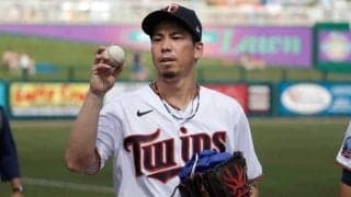 【MLB】前田健太がツインズ同僚と仲良しお辞儀ショット　「丁寧すぎ」「本格派」