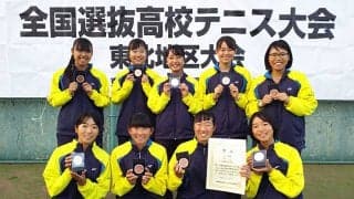 チーム一丸となってチャレンジ！東陵高等学校【第42回全国選抜高校テニス大会】
