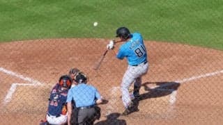 【MLB】加藤豪将、一塁で7回から出場　唯一の打席は左飛も手応え　「いいスイングだった」