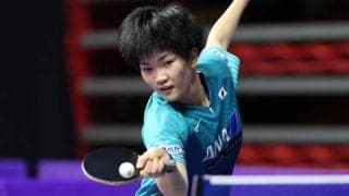 木原美悠、得意のサーブで予選3回戦へ＜卓球・カタールオープン＞