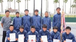 「感謝を持ち、全国優勝目指します！」鳳凰高等学校 男子【第42回全国選抜高校テニス大会】