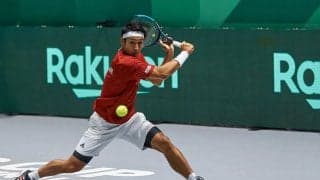 【速報】内山靖崇が第2セットを取り、望みを繋ぐ。デ杯 エクアドル戦