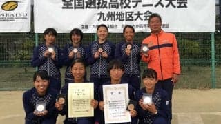 あきらめないテニス！鳳凰高等学校 女子【第42回全国選抜高校テニス大会】