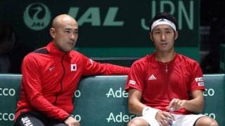 崖っぷちに追い込まれた男子テニス日本代表。「気持ちを切り替えたい」