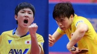 2年ぶりの張本/森薗ペア、快勝で準々決勝へ＜卓球・カタールオープン＞