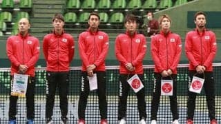 錦織圭はデビスカップにエントリーなし。日本は連敗で崖っぷち