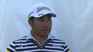 松山英樹「よく頑張ったと思う」　難コンディションのなか「73」の17位