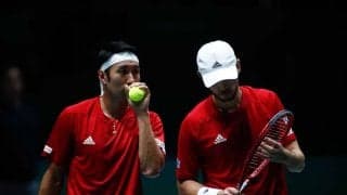 【速報】日本ペアが第1セットを落とし崖っぷちに。後がないデ杯 エクアドル戦