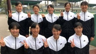 毎日面白い！野田学園高等学校【第42回全国選抜高校テニス大会】