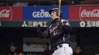 ロッテ・レアードがOP戦1号となる満塁アーチ！　無観客神宮球場で“スシポーズ”披露