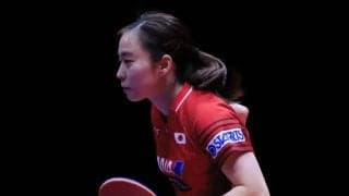 超攻撃的スタイルの石川佳純、中国選手に悔しい敗戦＜卓球・カタールオープン＞