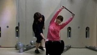 ゴルフコアを使用したゴルフエクササイズ