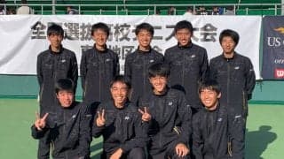 「一試合ずつ勝ち抜きます！」静岡市立高等学校 男子【第42回全国選抜高校テニス大会】
