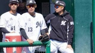 ロッテに“鳥フィーバー”発生の予感　鳥谷も驚き「練習してるだけなんだから…」