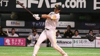 ホークス上林が1軍復帰で即結果　テラス弾まで後少しの打球に「実力不足ですね」