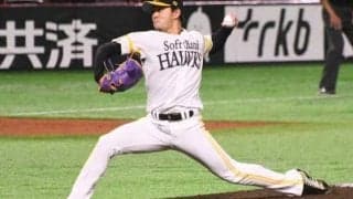 2回完全、最速154キロでも不満？　鷹・古谷、辛口自己採点のワケ「腕が振れてない」