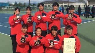 毎日パワーアップ！富山国際大学付属高等学校【第42回全国選抜高校テニス大会】