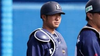 西武ドラフト5位ルーキー柘植が「7番・捕手」で先発　燕は「1番・二塁」に宮本起用