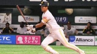 鷹・上林、“弟弟子”鈴木誠也にメラメラ「また打ちやがった」2安打でOP戦打率.714